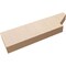 Ekena Millwork 2in. W x 6in. H x 20in. L Clemmons Woodgrain TimberThane Rafter Tail, Primed Tan RFTUR02X06X20CLERCPR - alternate 4